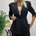 completo giacca slim e pantalone palazzo slim